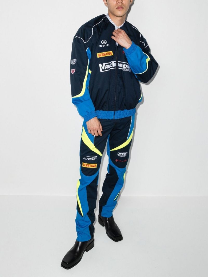 Blue Unisex Lightweight Racing Jacket