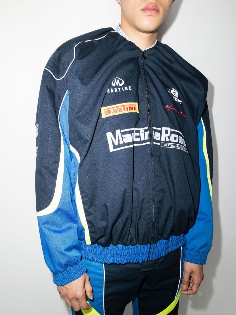 Blue Unisex Lightweight Racing Jacket