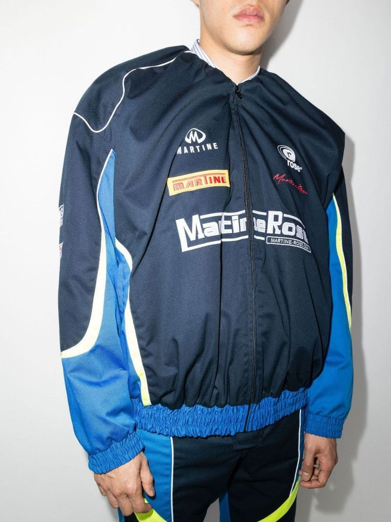 Blue Unisex Lightweight Racing Jacket