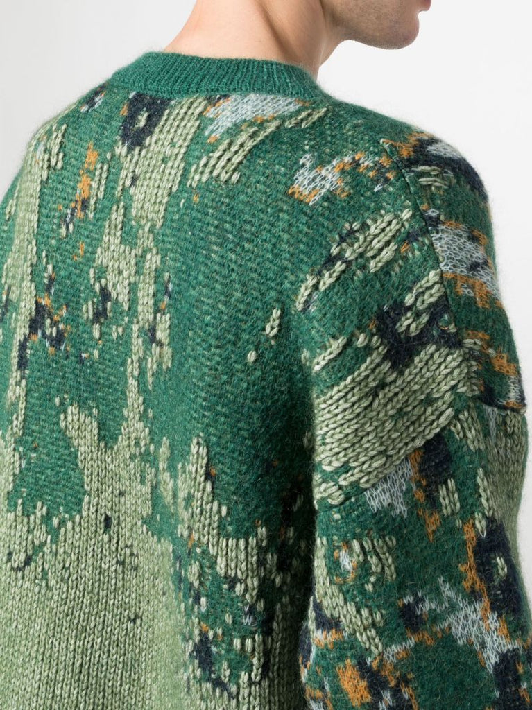 Green Tilgath Knitted Sweater