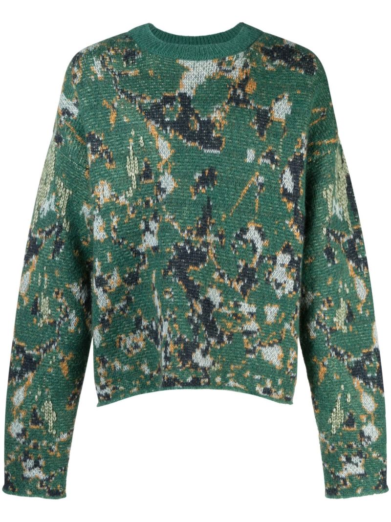 Green Tilgath Knitted Sweater