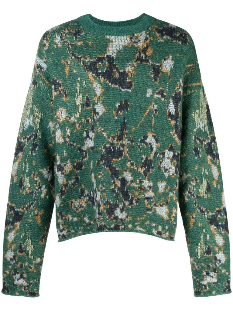 Green Tilgath Knitted Sweater