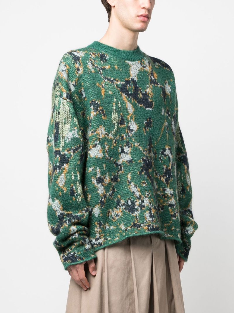 Green Tilgath Knitted Sweater