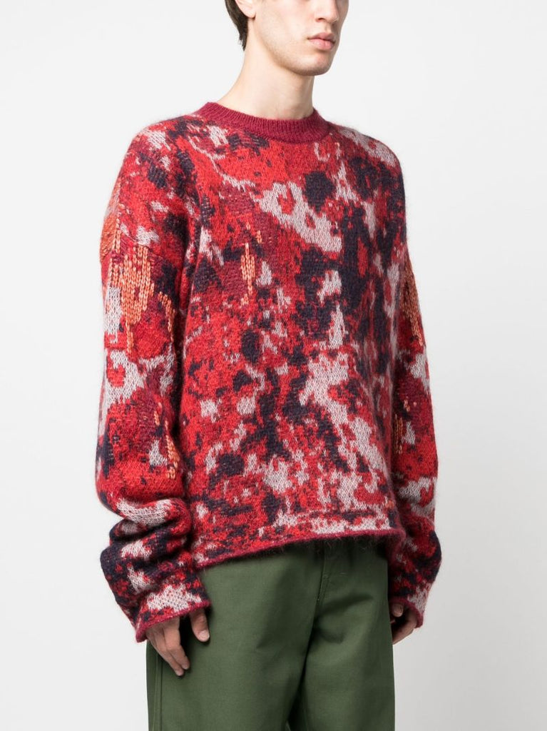 Red Tilgath Knitted Sweater