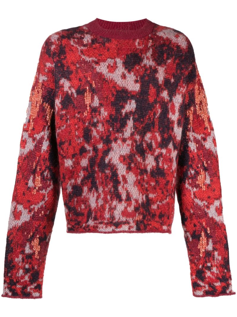 Red Tilgath Knitted Sweater