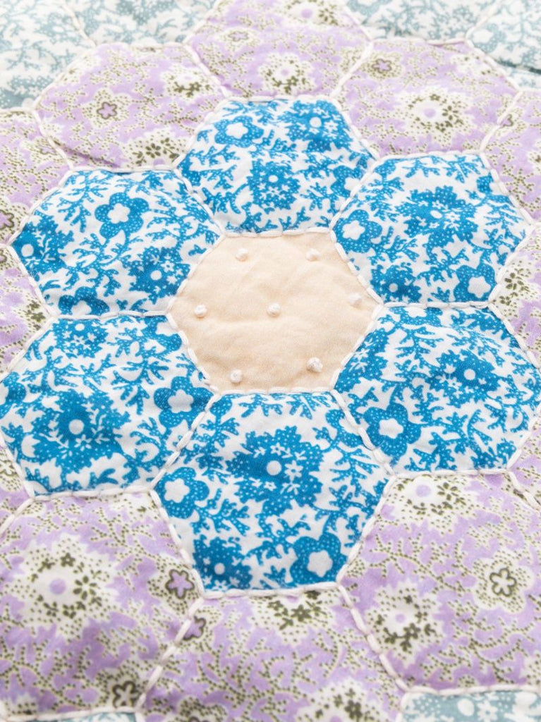 White Violette Patch Placemat