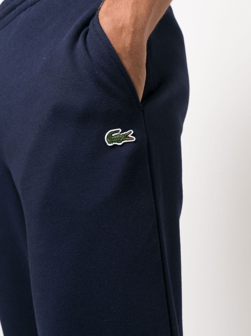 Blue Slim Leg Fleece Track Pants