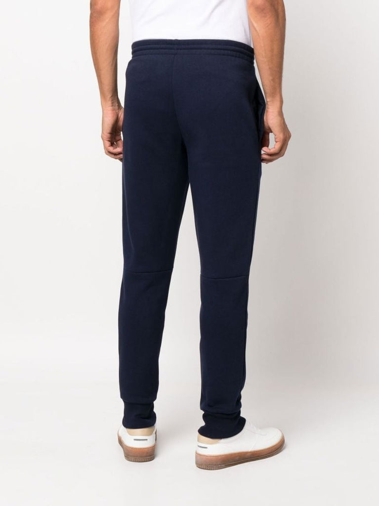 Blue Slim Leg Fleece Track Pants