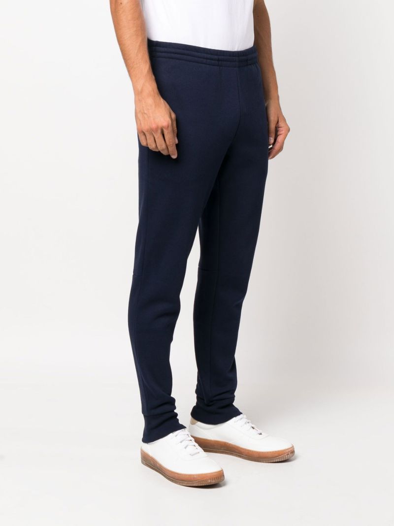 Blue Slim Leg Fleece Track Pants