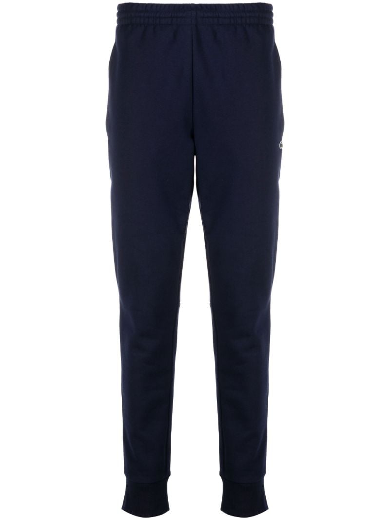 Blue Slim Leg Fleece Track Pants