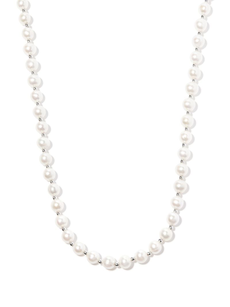 Classic Pearl Chain Necklace