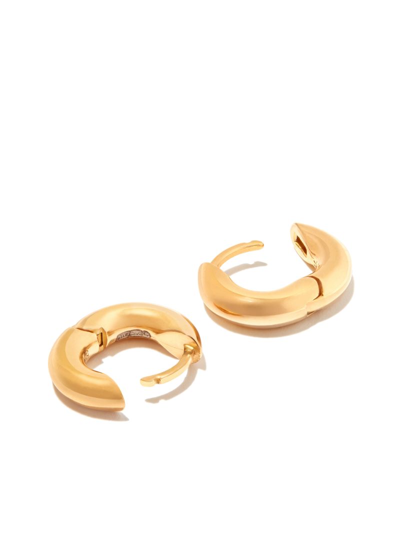 Gold-plated Hoop Earrings