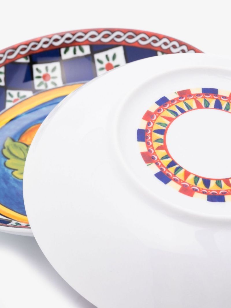 Blue Carretto Soup Plates