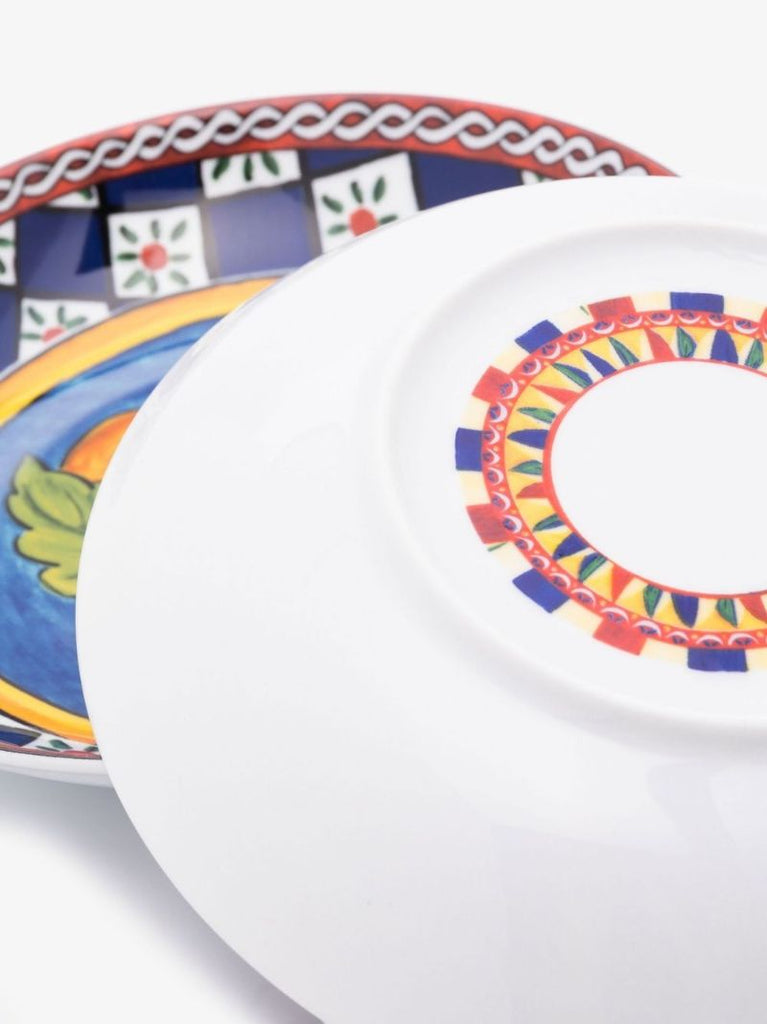 Blue Carretto Soup Plates