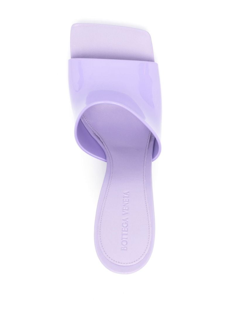 Purple 110 Leather Mules