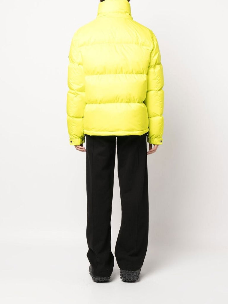 Yellow Scott Hooded Puffer Jacket