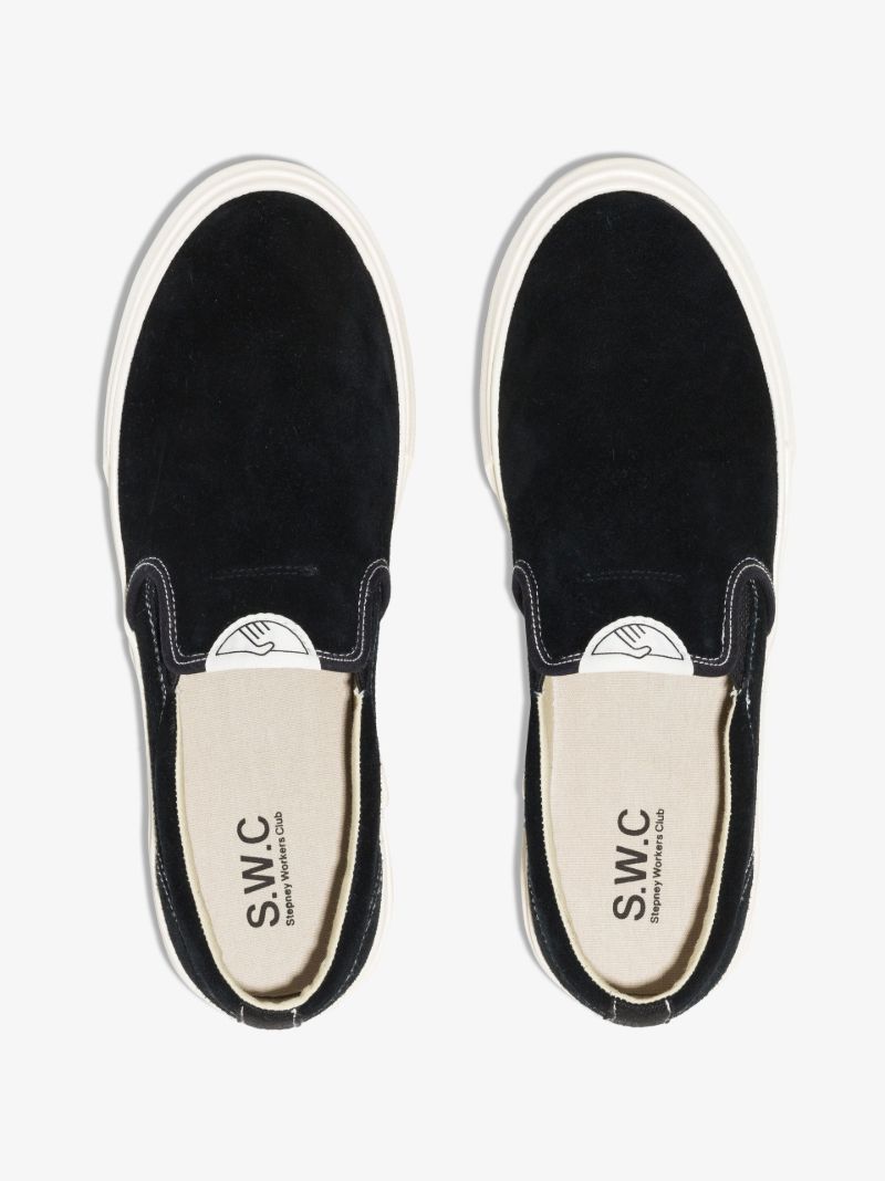 Black Lister Slip-on Sneakers