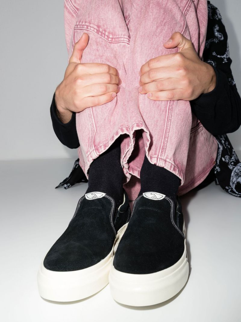 Black Lister Slip-on Sneakers