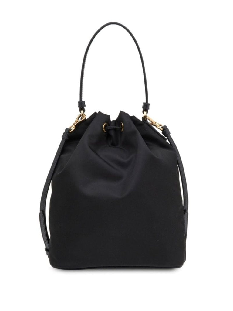 Black Duet Re-nylon Bucket Bag