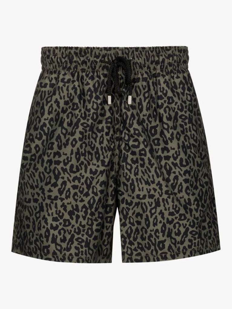X Vilebrequin Leopard Print Swim Shorts