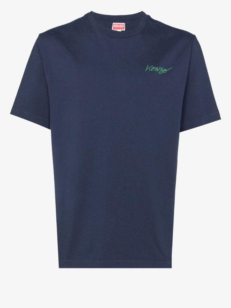 Poppy Printed Logo Cotton T-shirt
