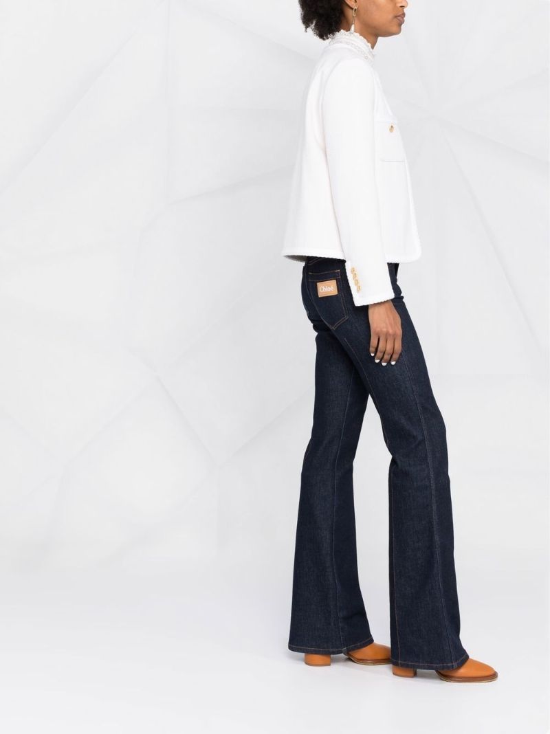 White Chasseur Silk Jacket
