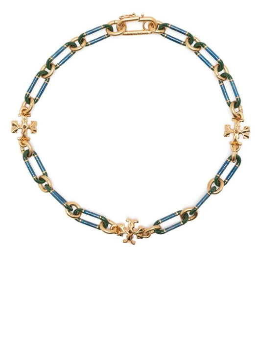 Gold-tone Roxanne Chain-link Necklace