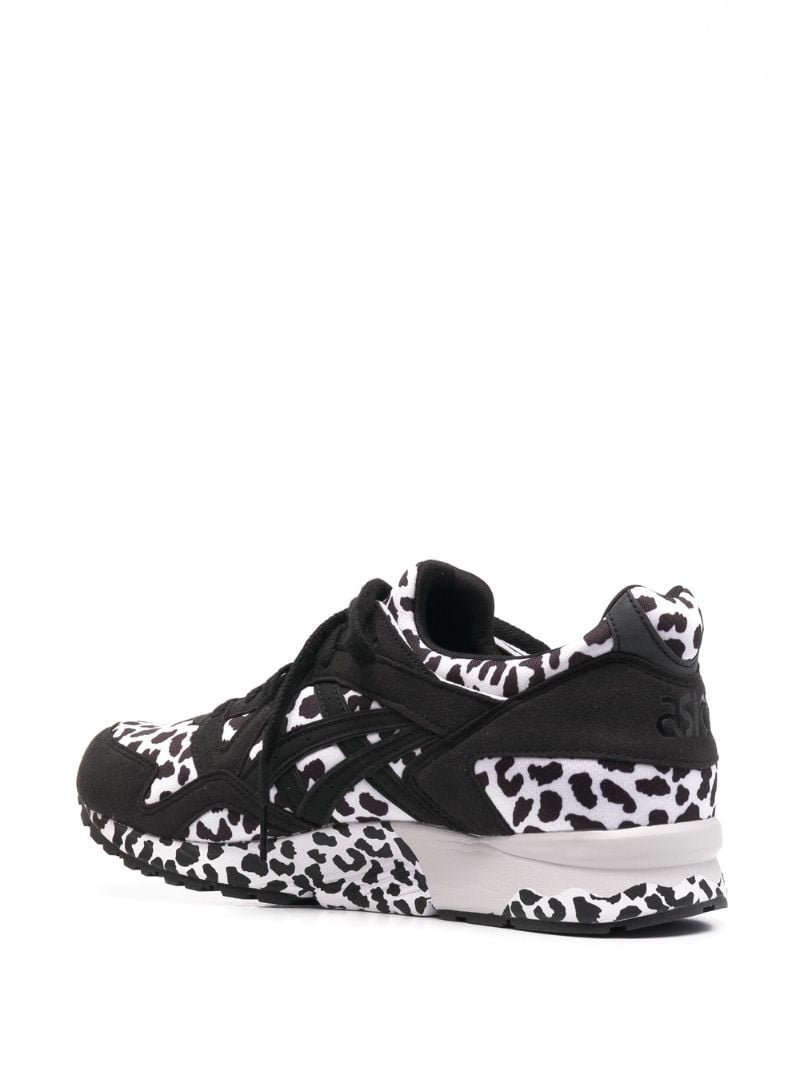X Asics Black Gel-lyte Low-top Leopard Print Sneakers