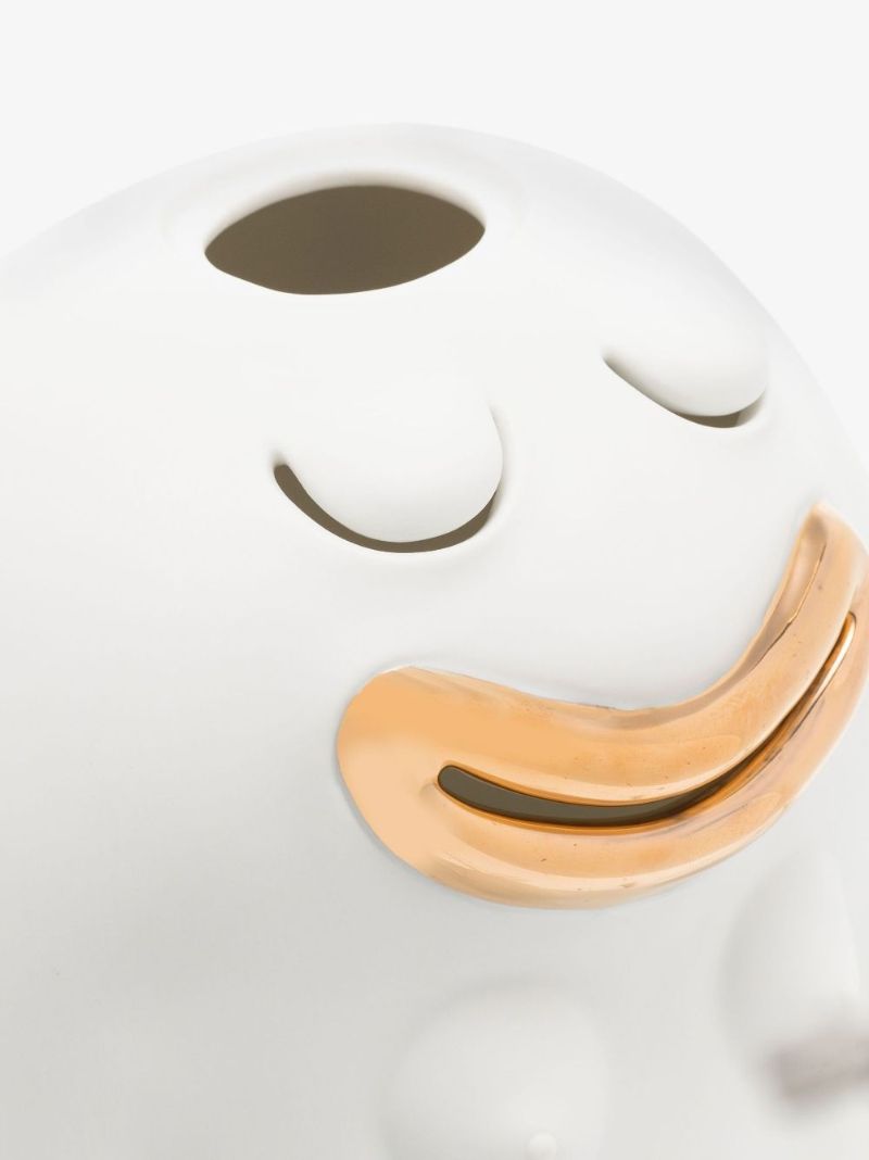 X Haas Brothers White Meditator Incense Burner