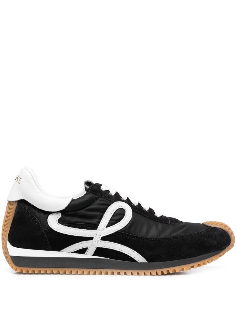 Black Flow Runner Sneakers