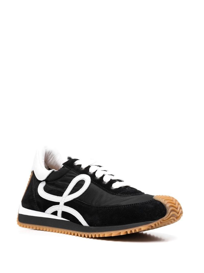 Black Flow Runner Sneakers