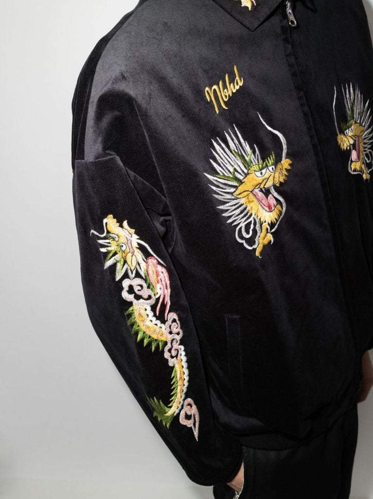 Souvenir Embroidered Bomber Jacket