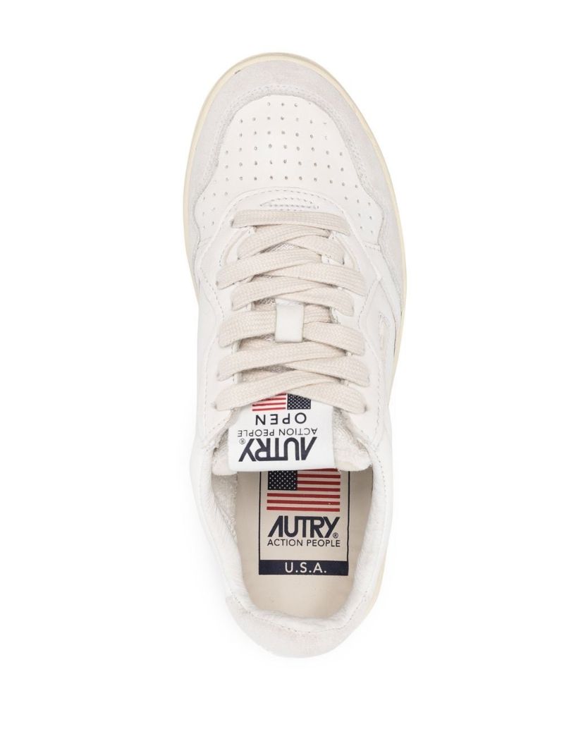 White Medalist Sneakers