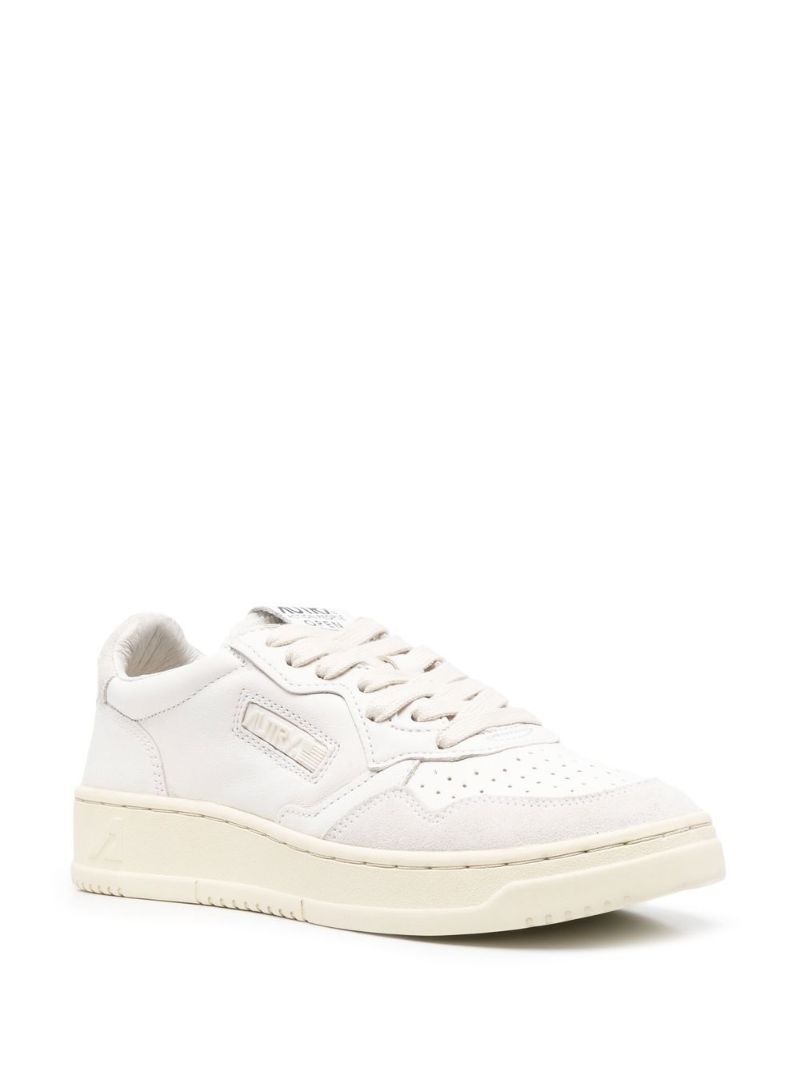 White Medalist Sneakers