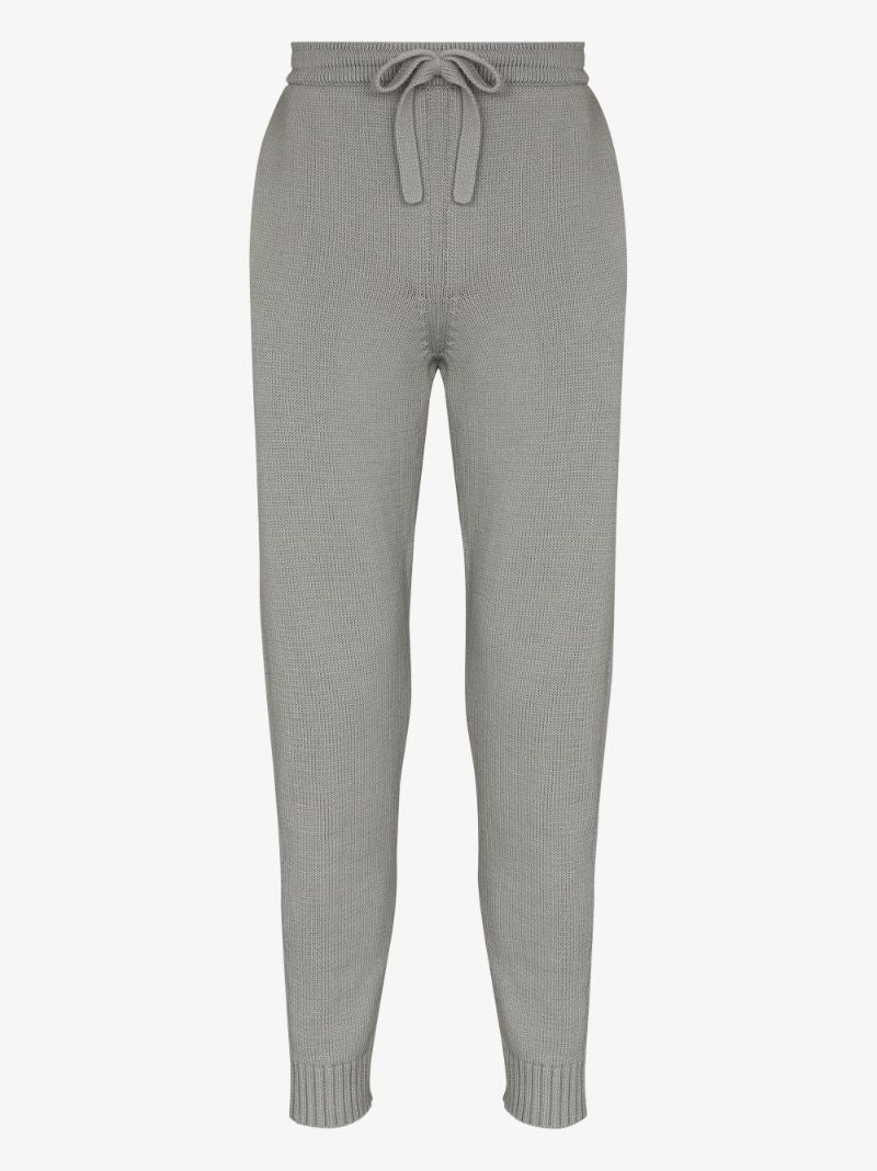 Diag Outline Knitted Track Pants