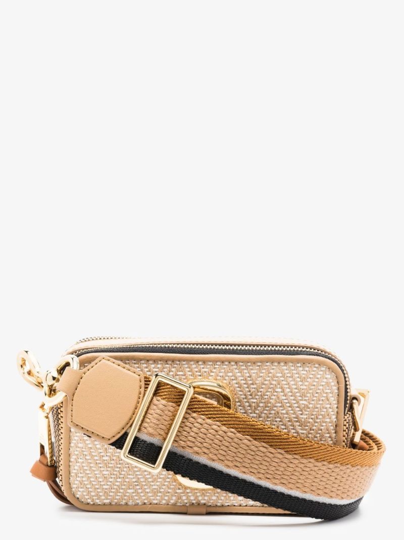 Neutral the Mixed Media Snapshot Cross Body Bag