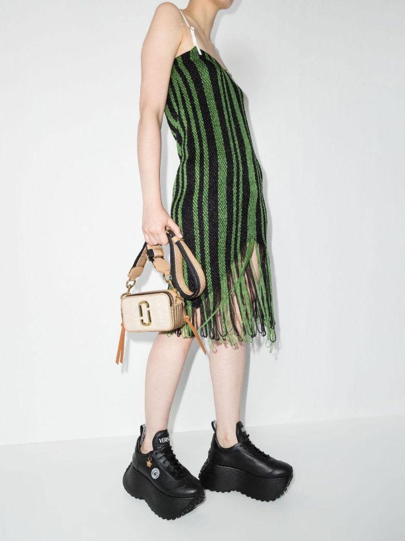Neutral the Mixed Media Snapshot Cross Body Bag