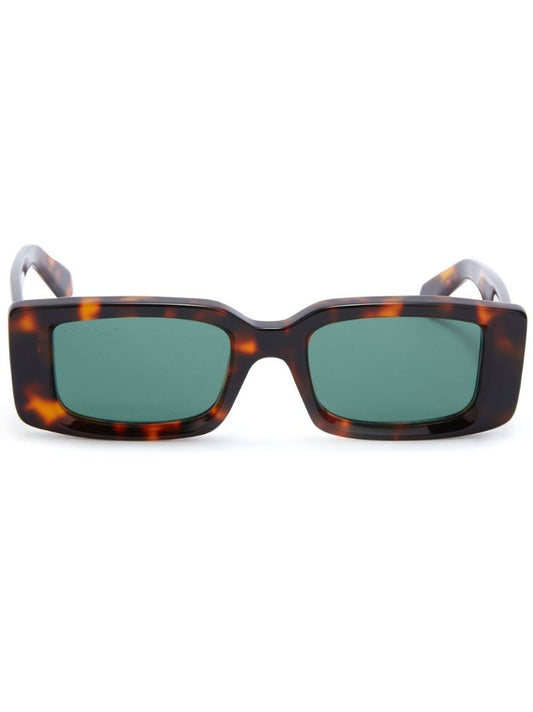 Brown Arthur Rectangle Frame Sunglasses