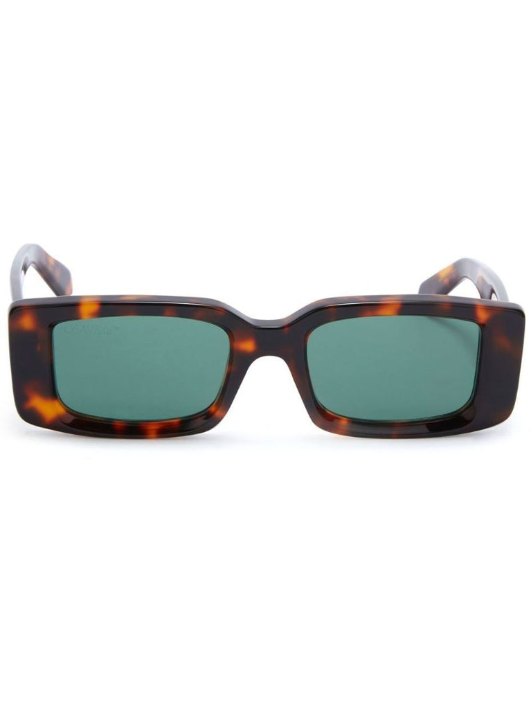 Brown Arthur Rectangle Frame Sunglasses
