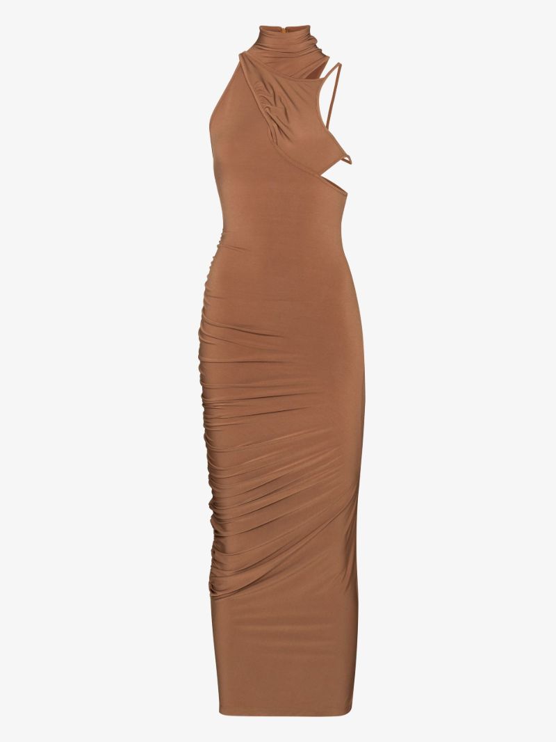 X Browns Focus Ricky Midi Dress