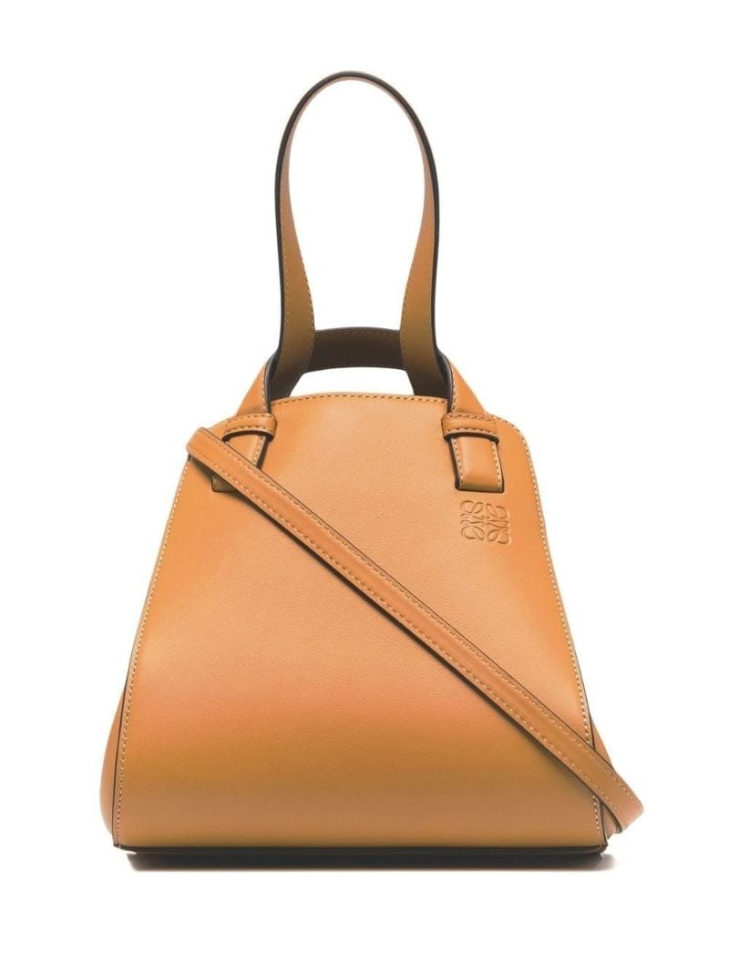 Brown Hammock Leather Tote Bag
