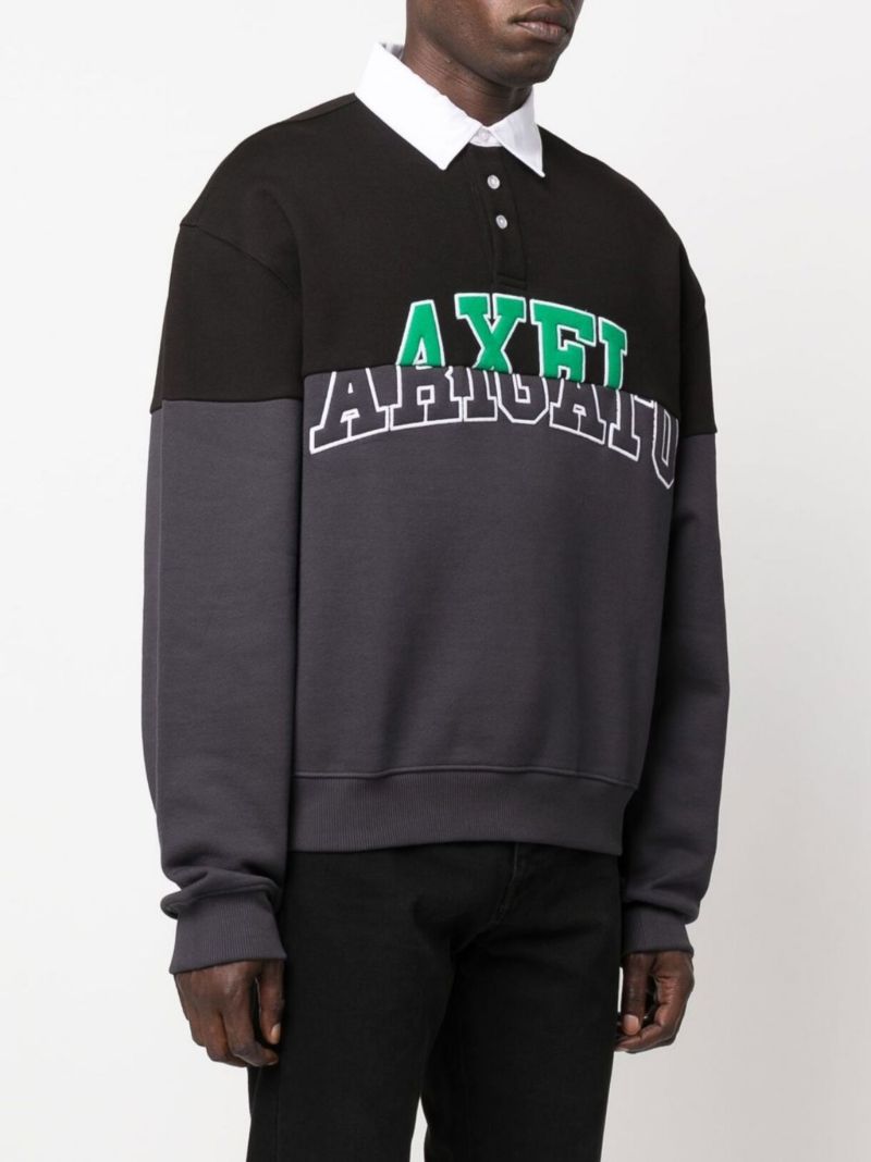 Black Unify Rugby Polo Sweatshirt