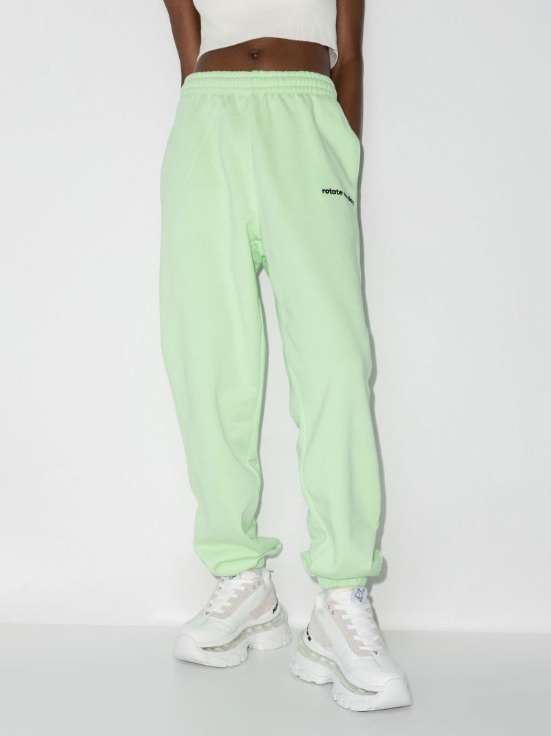 Mimi Logo Organic Cotton Track Pants