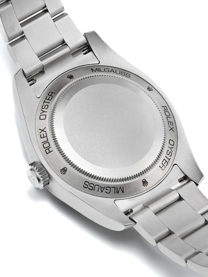Customised Pre-owned Stainless Steel Rolex Milgauss Watch