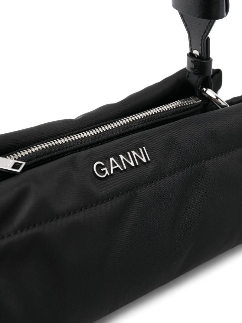 Black Pillow Shell Mini Bag