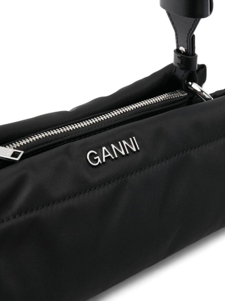 Black Pillow Shell Mini Bag