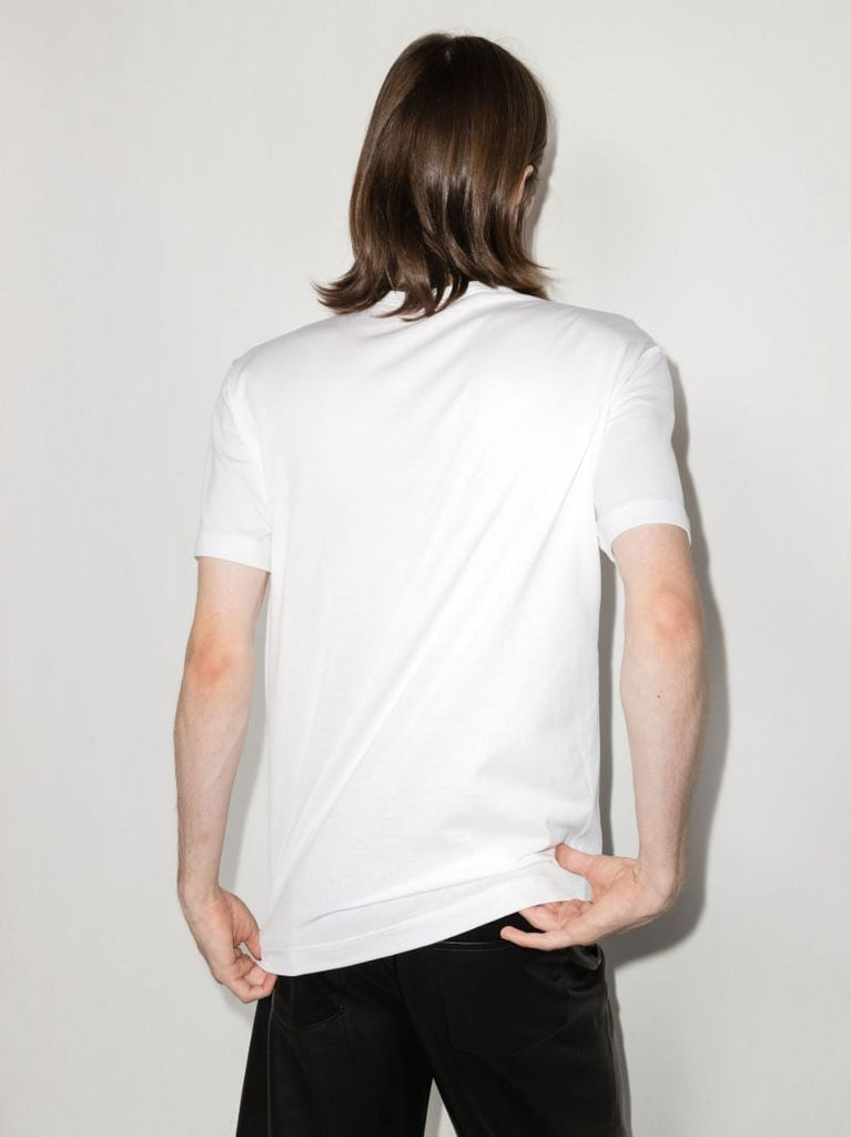 White Round Neck T-shirt