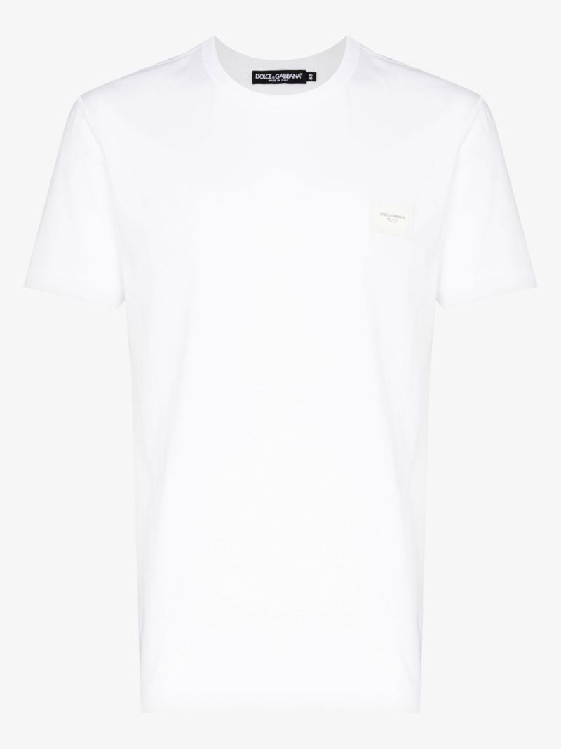 White Round Neck T-shirt