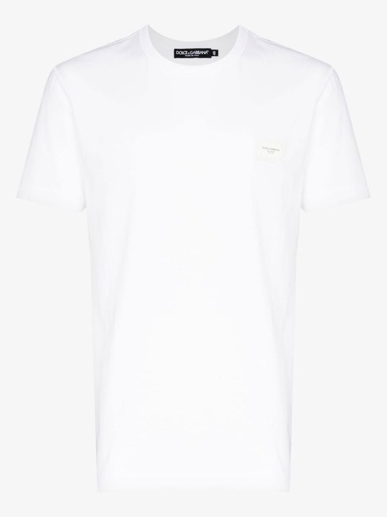 White Round Neck T-shirt