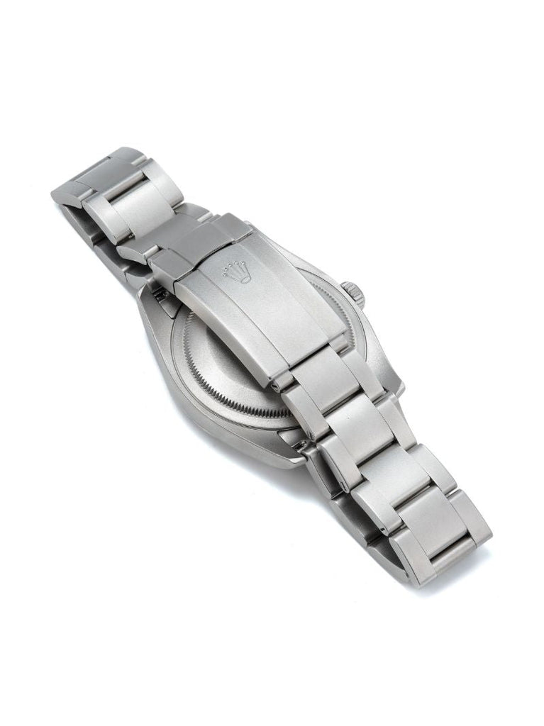 Customised Pre-owned Stainless Steel Rolex Oyster Perpetual Watch